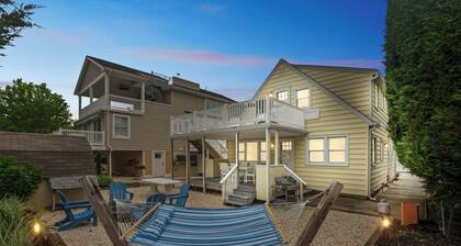 Extrémité nord calme de Surf City