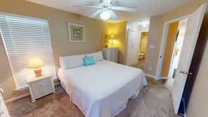 2 bedrooms, iron/ironing board, Internet, bed sheets - Tybee Retreat w/ Partial Beach Views. Private Balcony (Tybee Island)