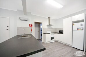 Microwave, oven, stovetop, toaster