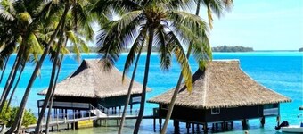  Bungalow Zwei - Marlons weltberühmtes Versteck über dem Wasser in Bora Bora!