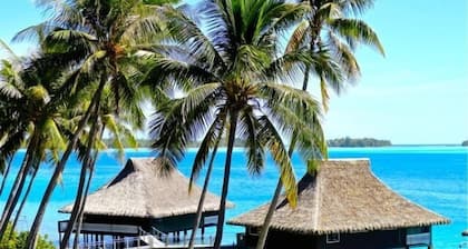  Bungalow Two - Marlons verdensberømte over vann gjemmested i Bora Bora!