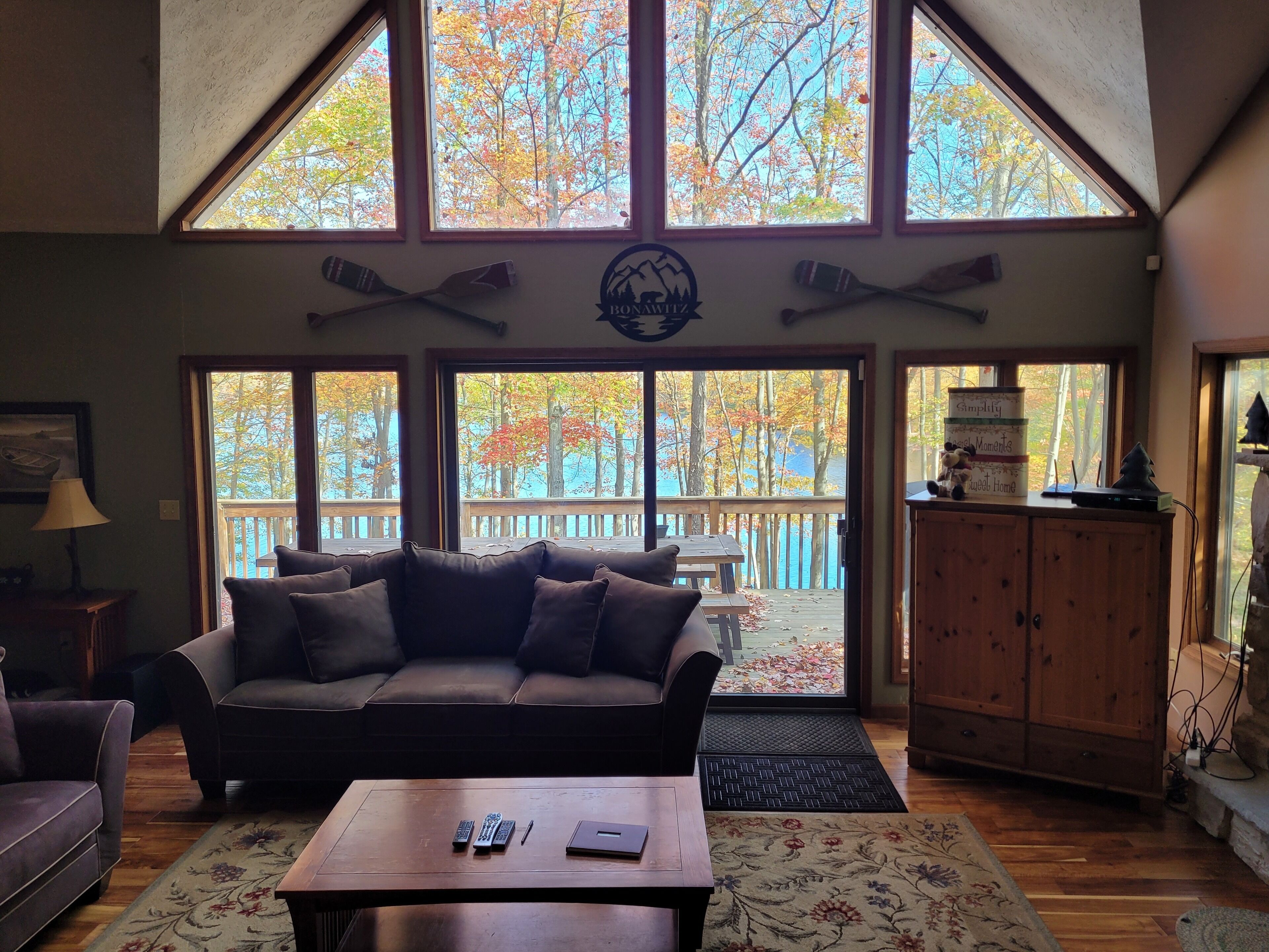 Stunning lakefront home in the Big Bass Lake Community