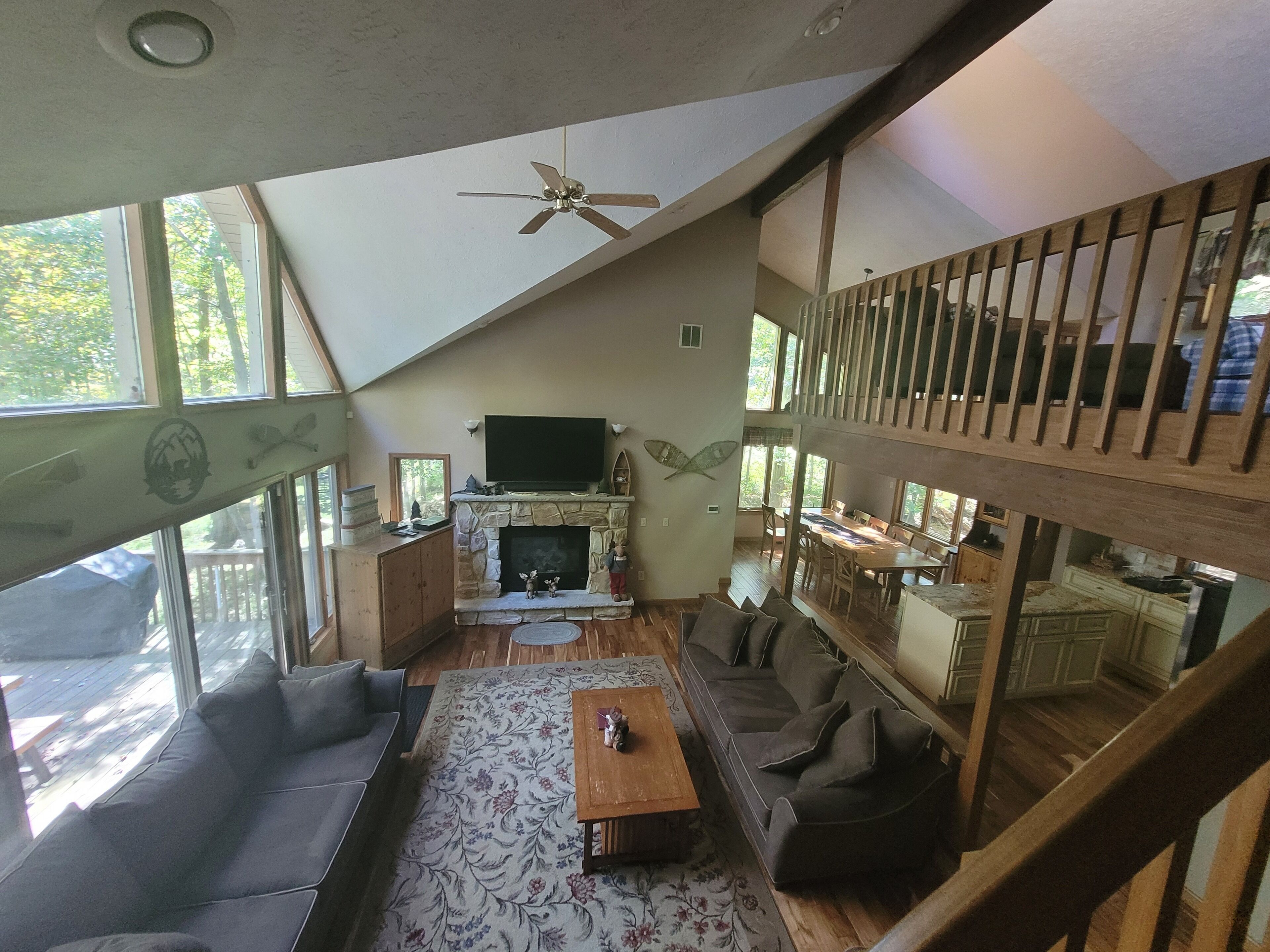 Stunning lakefront home in the Big Bass Lake Community