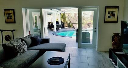 New on the market! Newly Renovated 3BR/2BA with large heated saltwater pool!