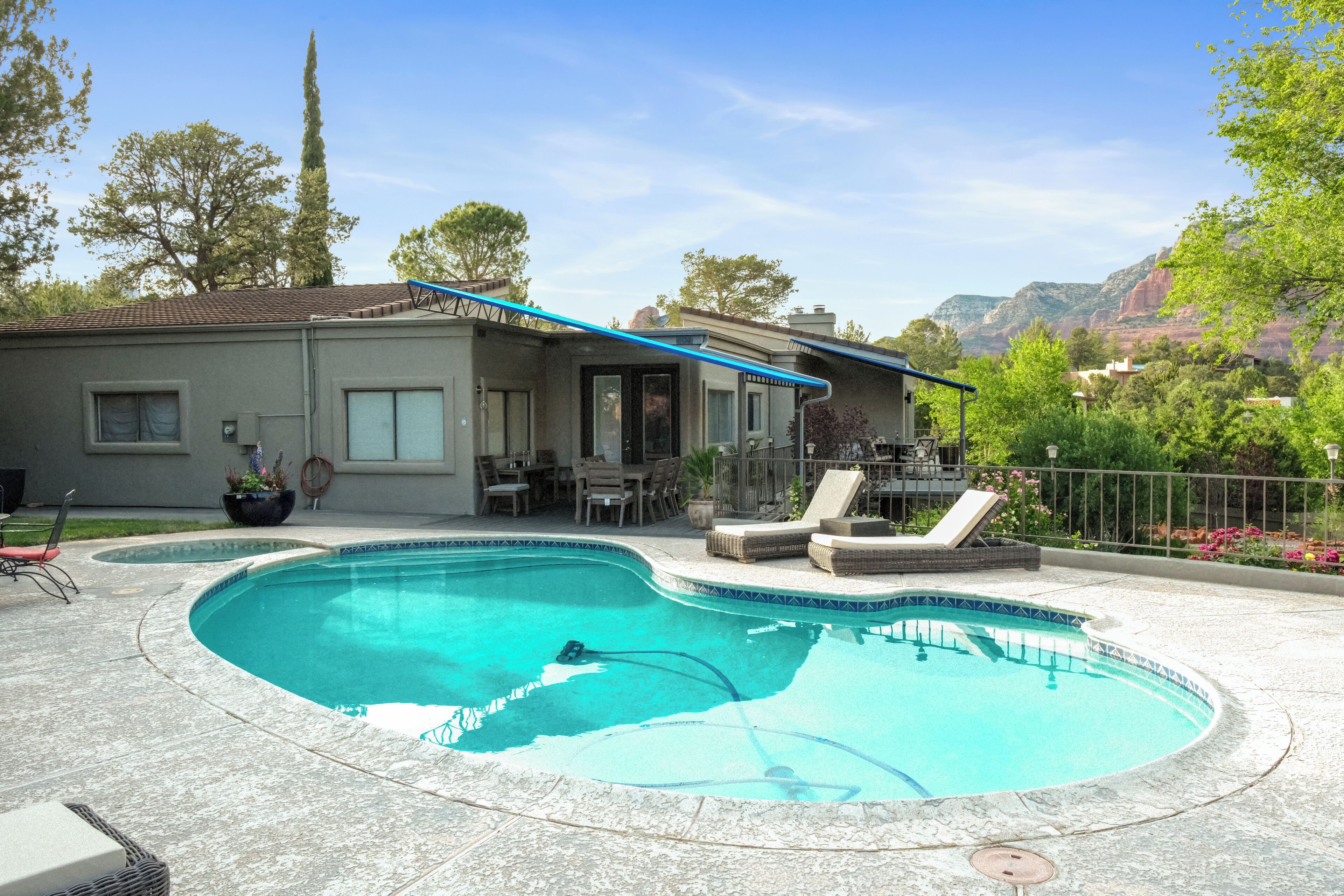 Alberca al aire libre 