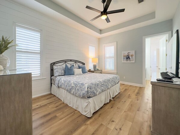 3 bedrooms, iron/ironing board, travel crib, free WiFi