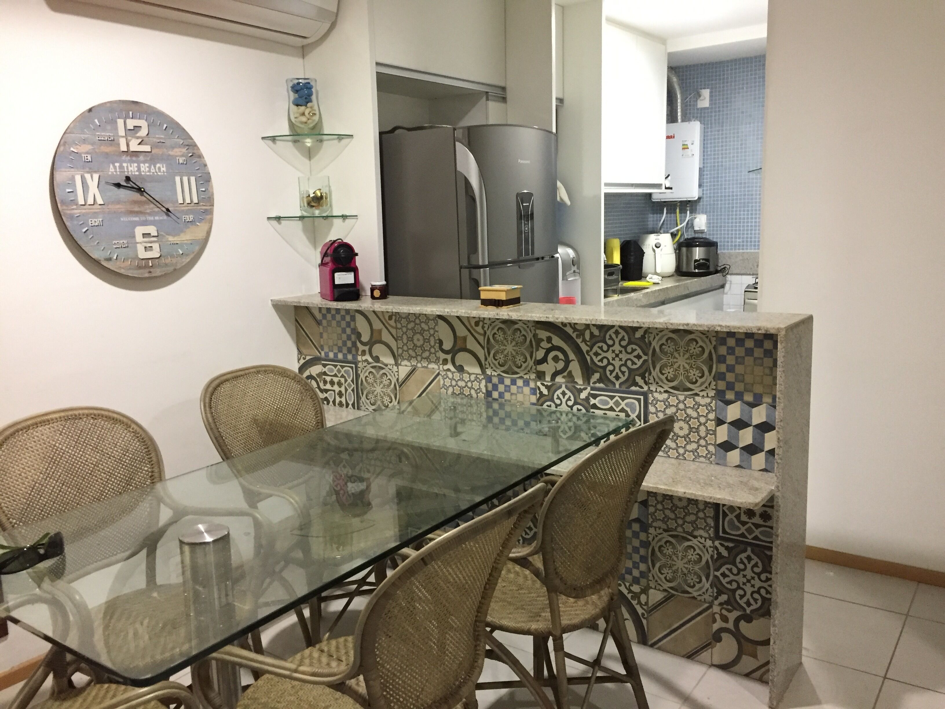 Nui Supreme Beach Flat Ground Floor 2 qts / Splits / Wi-Fi, seaside / Praia de Muro Alto