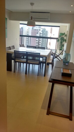 Interior - Duplex penthouse in Riviera, near the beach with 14 cozy places C / AR CON (Bertioga)