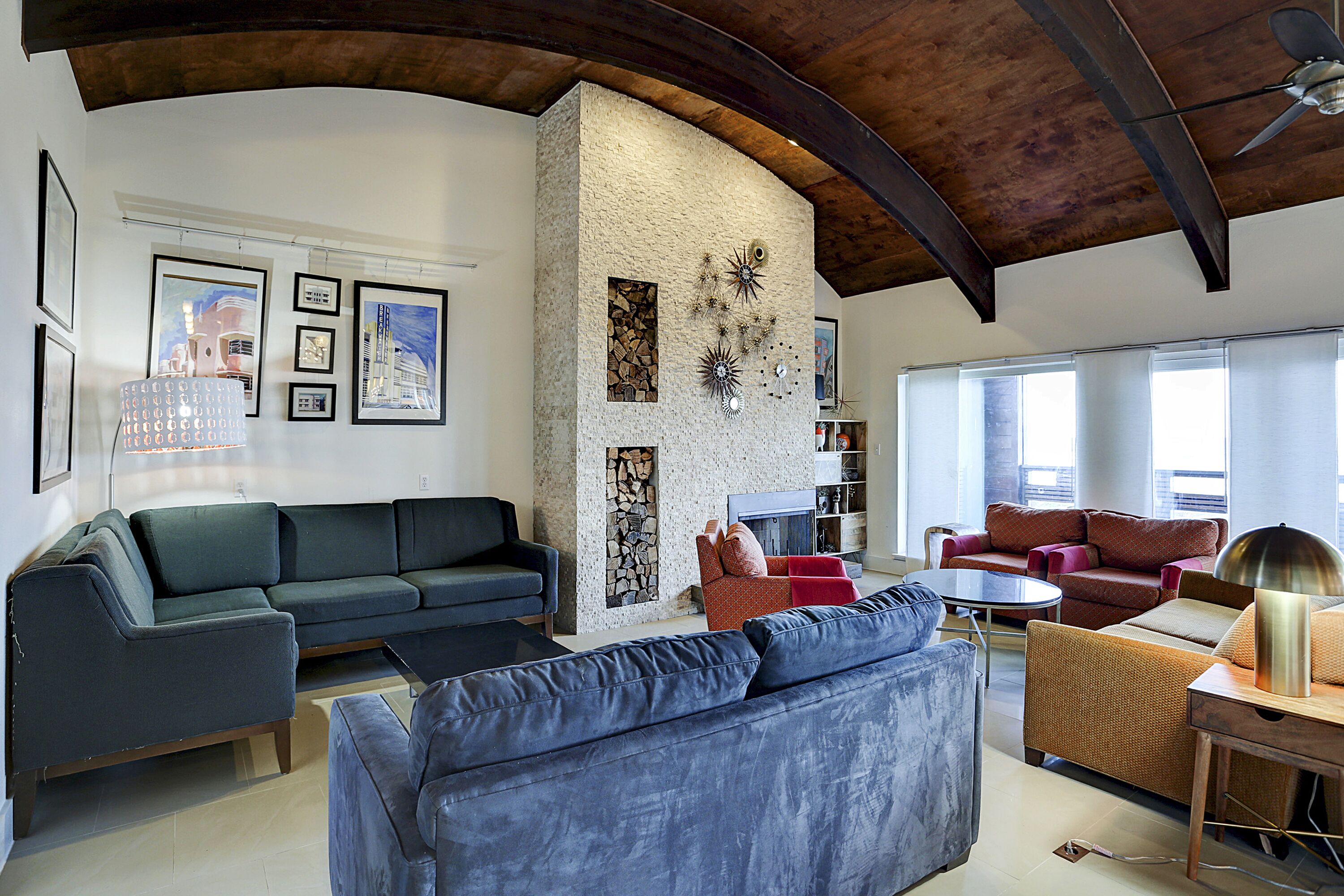 Direct beachfront 4 bedroom home with endless open concept ocean views