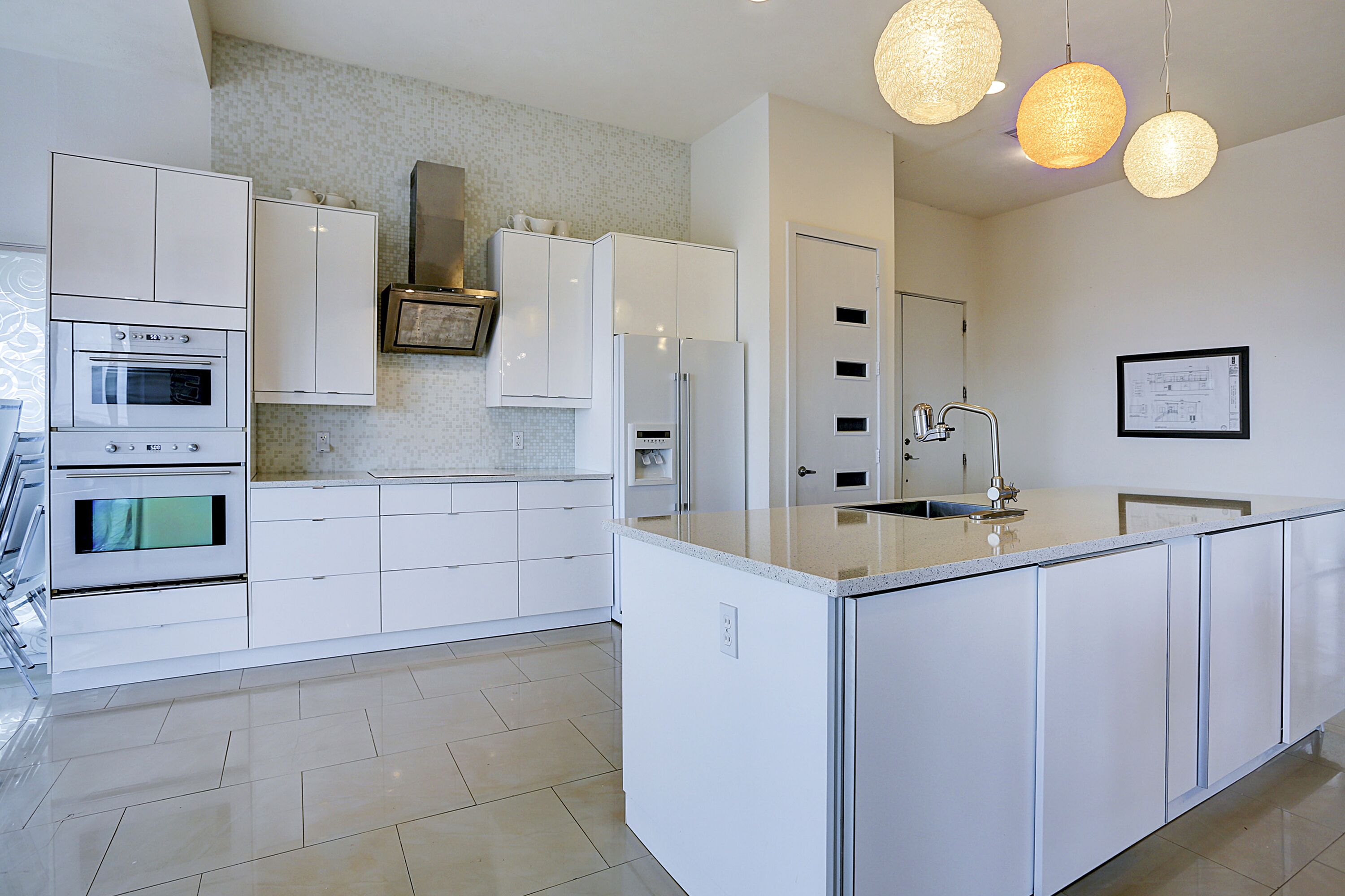 Direct beachfront 4 bedroom home with endless open concept ocean views