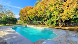 Una piscina climatizada