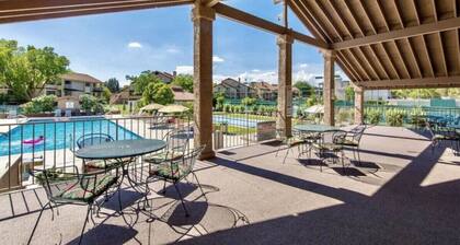 Quiet Sports Village Condo • Pool • Balcony Retreat