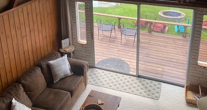 Beautiful lakefront home directly on Hubbard Lake, East Shore