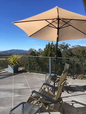 Terrace/patio - The Winerack- spectacular views (Mudgee)