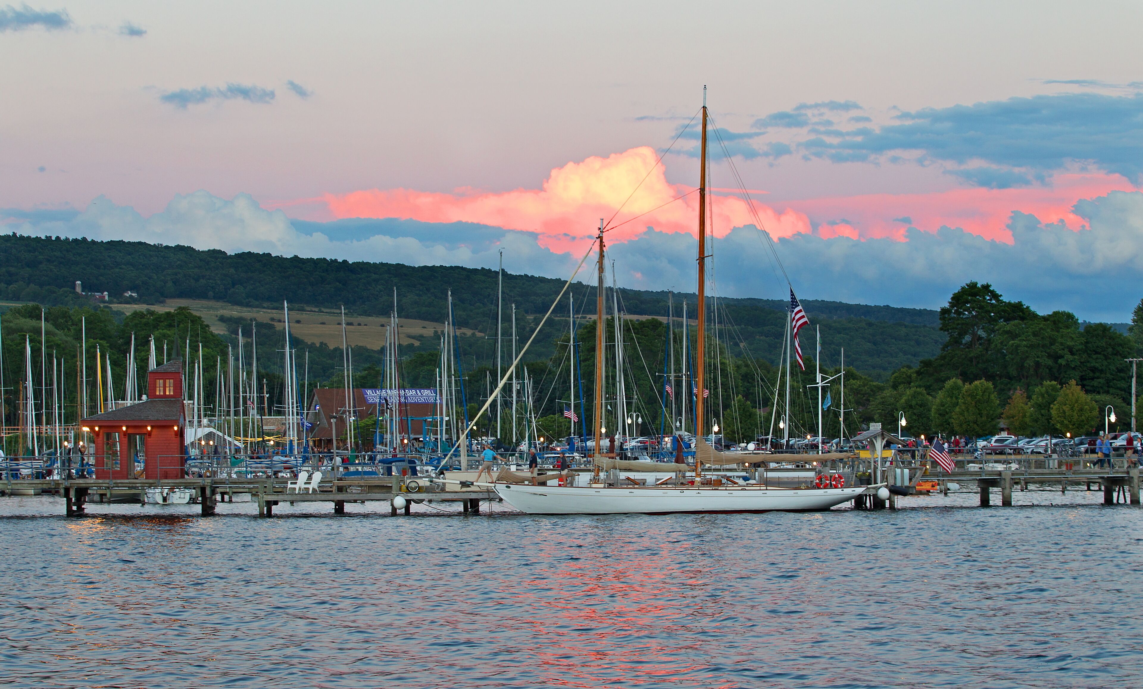 Seneca Sunset Vacation Rental - Walking to Watkins Glen Attractions