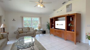 TV, DVD player