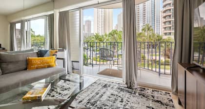 2BR / 1BA Condo at Royal Aloha Waikiki! Ilmainen pysäköinti, ilmainen WiFi!