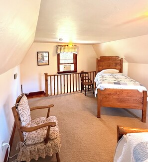 2 chambres, draps fournis