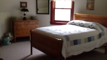 2 bedrooms, bed sheets