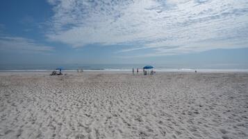 On the beach