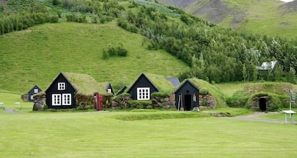 A fantastic location with a great mountain view