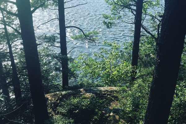 Vue depuis l’hébergement