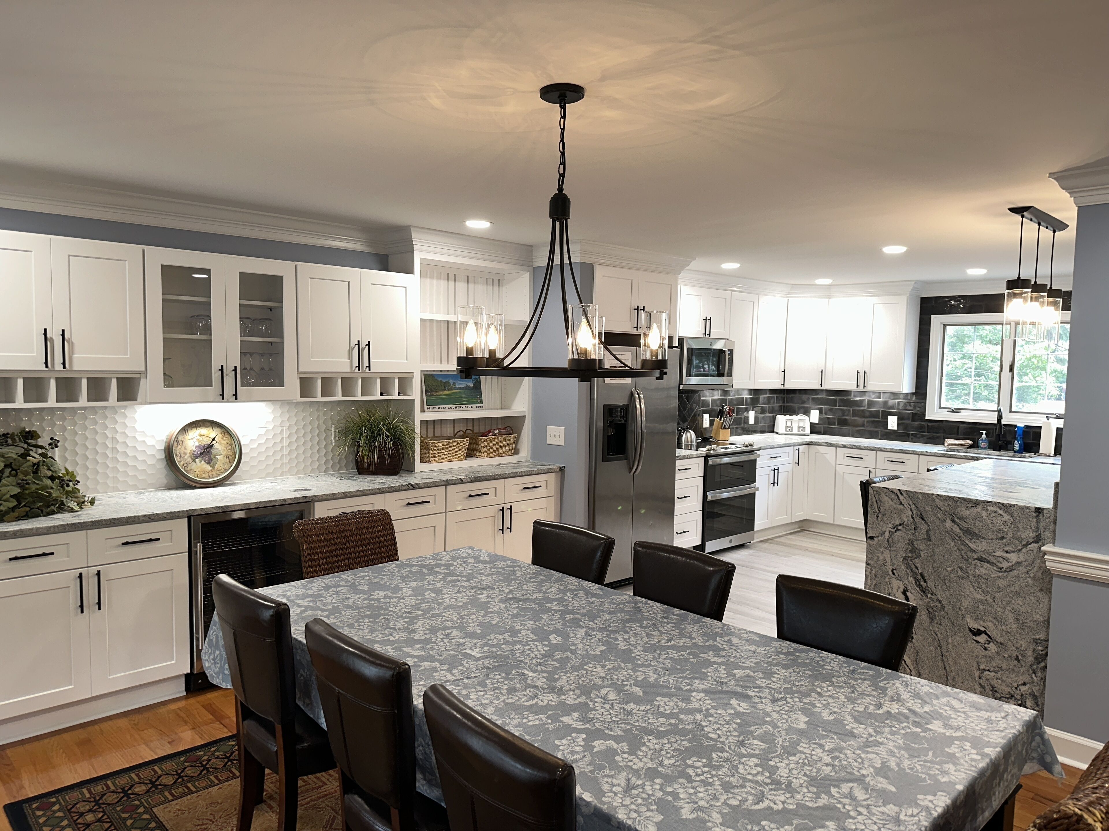 Enjoy Panoramic Views of Pinehurst at the golf-front Three Green Retreat!