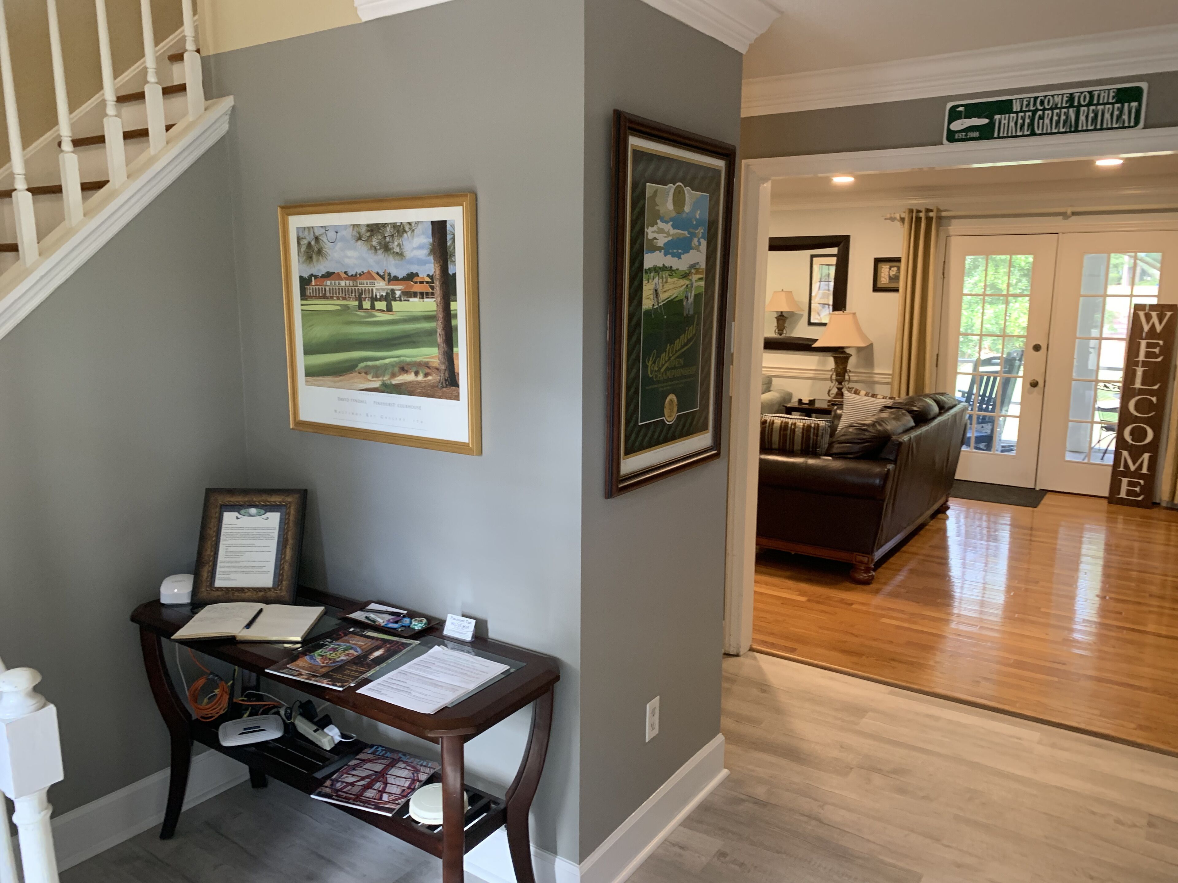 Enjoy Panoramic Views of Pinehurst at the golf-front Three Green Retreat!