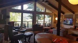 Interior - MID CENTURY MODERN BLACK MOUNTAIN CHALET; STUNNING VIEWS/ FIRE PIT/ HOT TUB (Jackson)