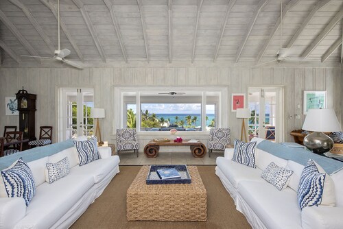 Restored Historic Beach Villa with Pool and Spectacular Views