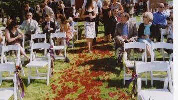 Espace banquet en plein air