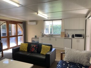 Smart TV, DVD player, ping pong, books