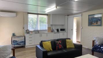 Smart TV, DVD player, ping pong, books