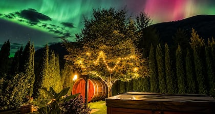 Barrel Sauna, HotTub, 2 Zero Gravity Massage Chairs, Powder Gong, Arcade & more
