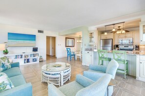 Smart TV, DVD player, toys, books