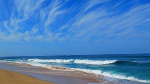 Beach nearby, beach towels