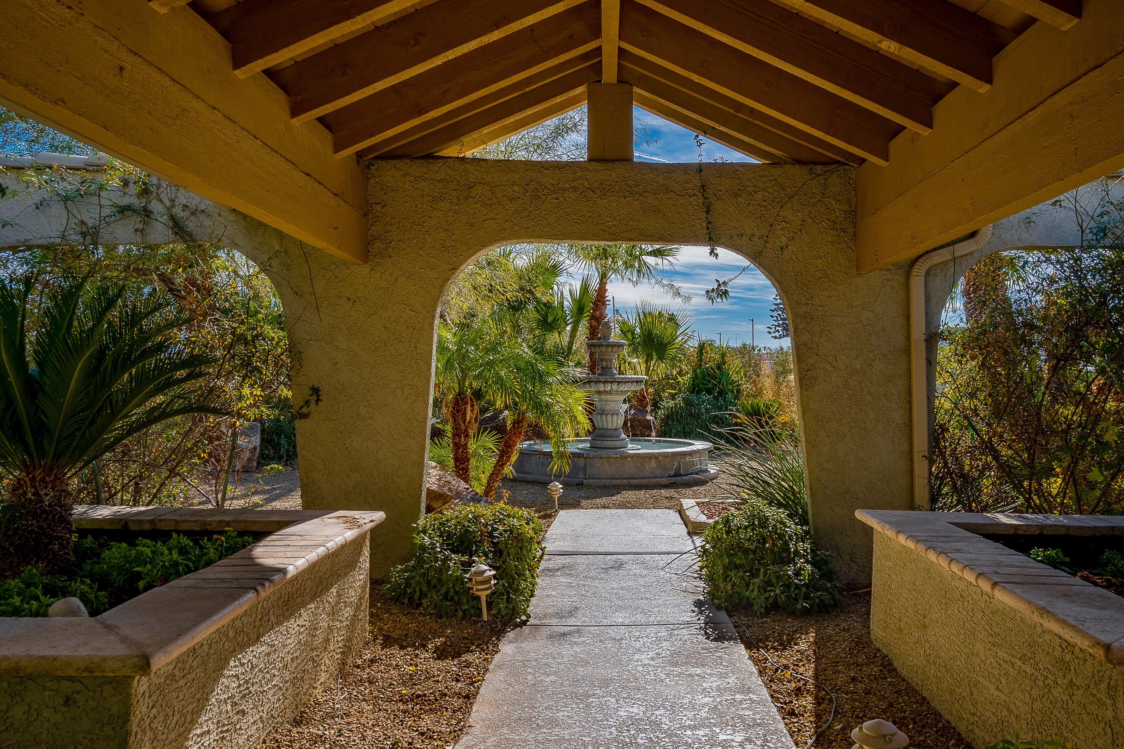 Enceinte de l’hébergement