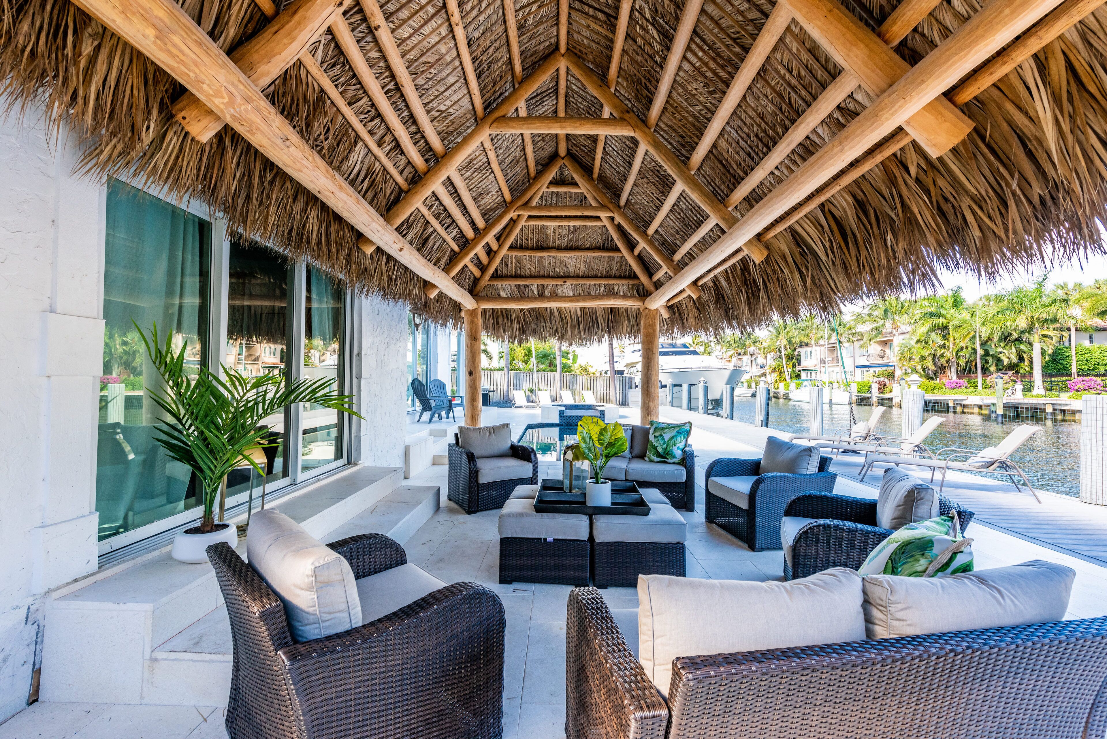 Magnificent 6BR WATERFRONT Home! Pool, Tiki & Dock!