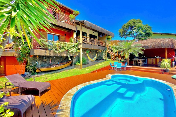 Notre "Petit paradis tropical". Romântico, acolhedor, luminoso, charmoso...