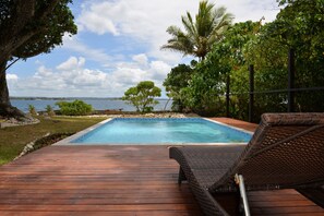 Pool - Gorgeous seaside bungalow (max 11 night stay preferred) (port vila)