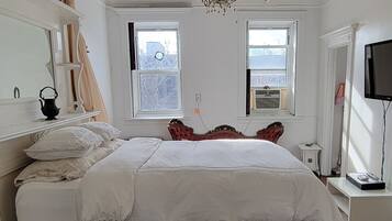 2 chambres, fer et planche Ă repasser, Wi-Fi gratuit, draps fournis