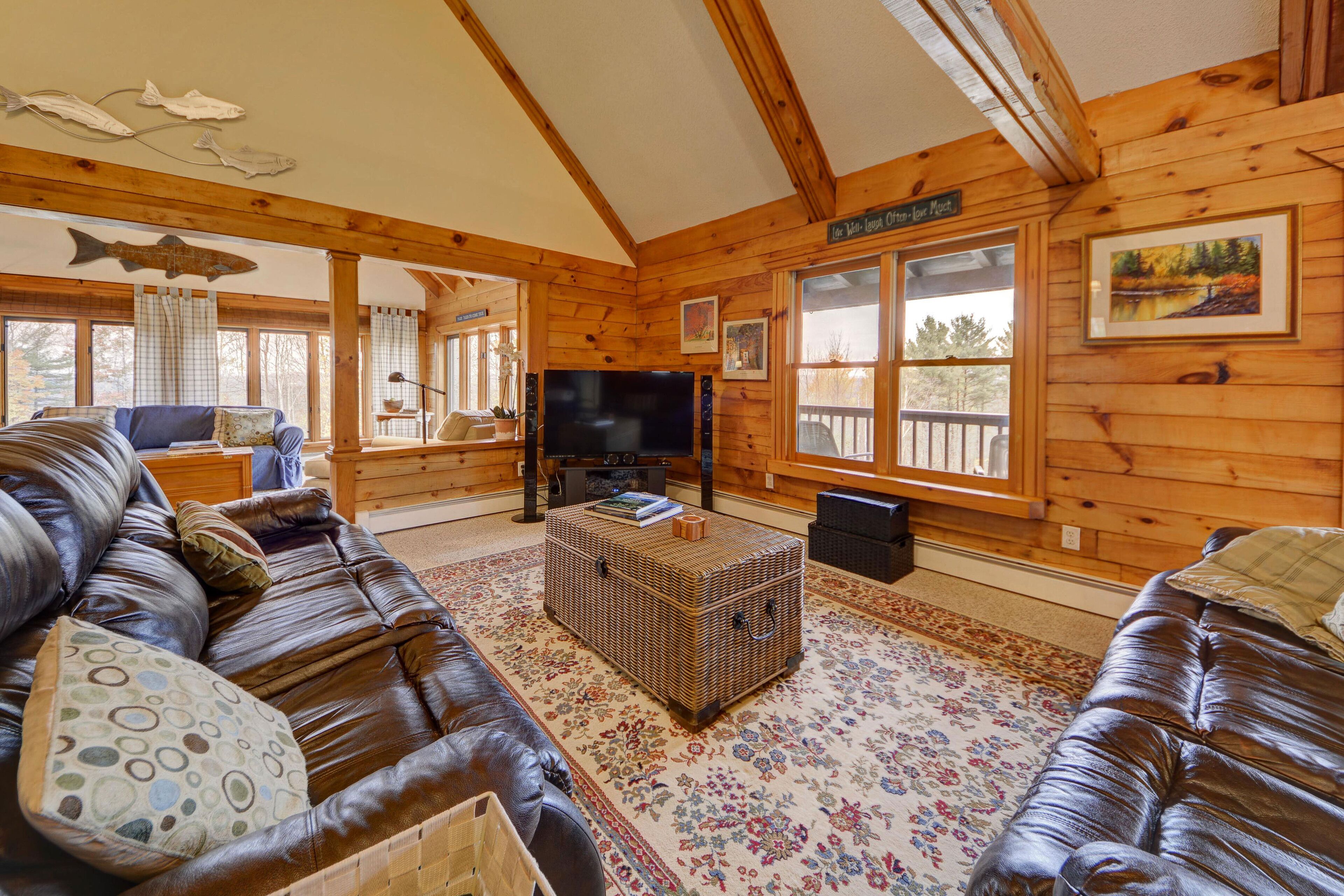 Rustic Elegance Log Home 