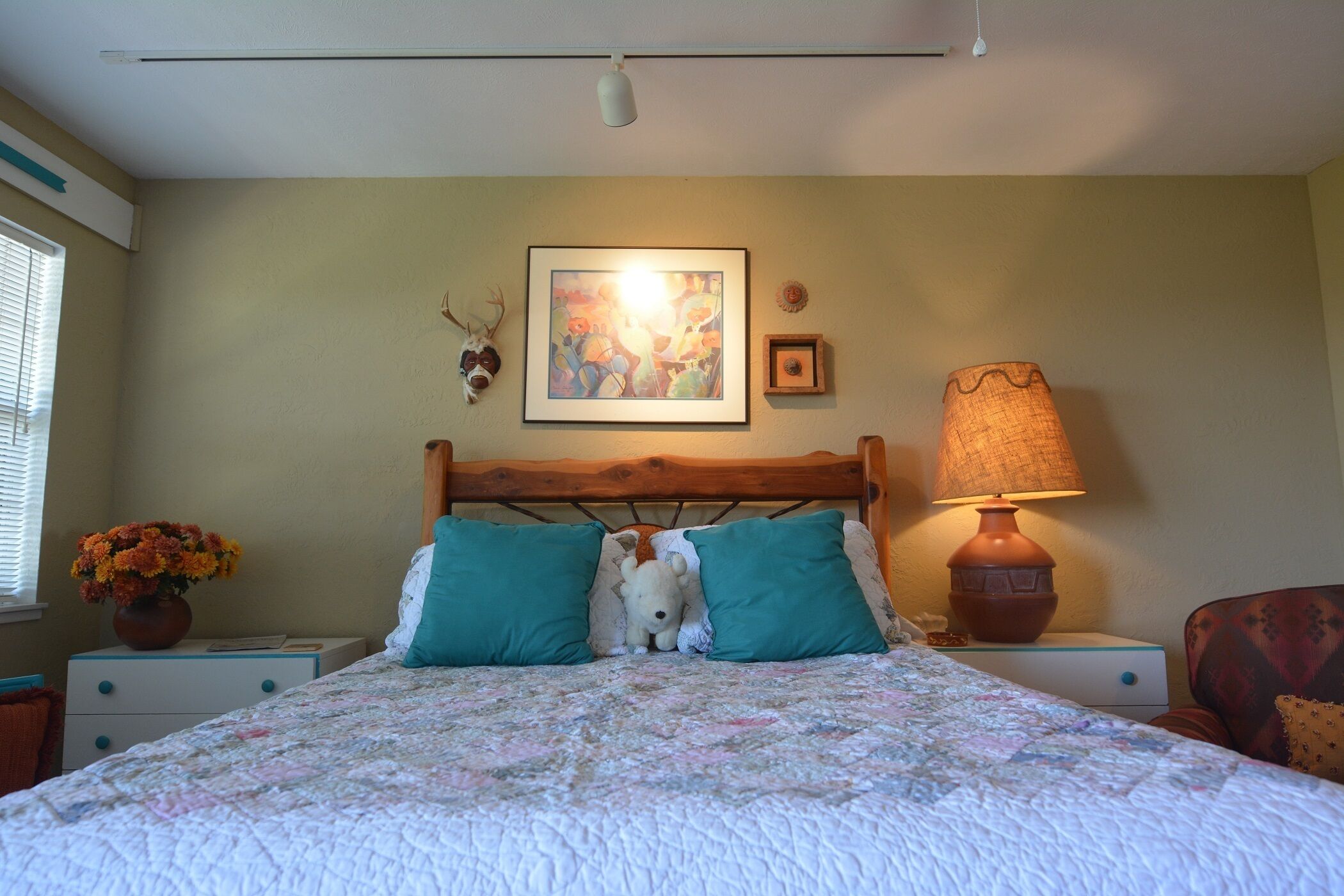 Perched on the apex of the hills overlooking the Blanco River Valley