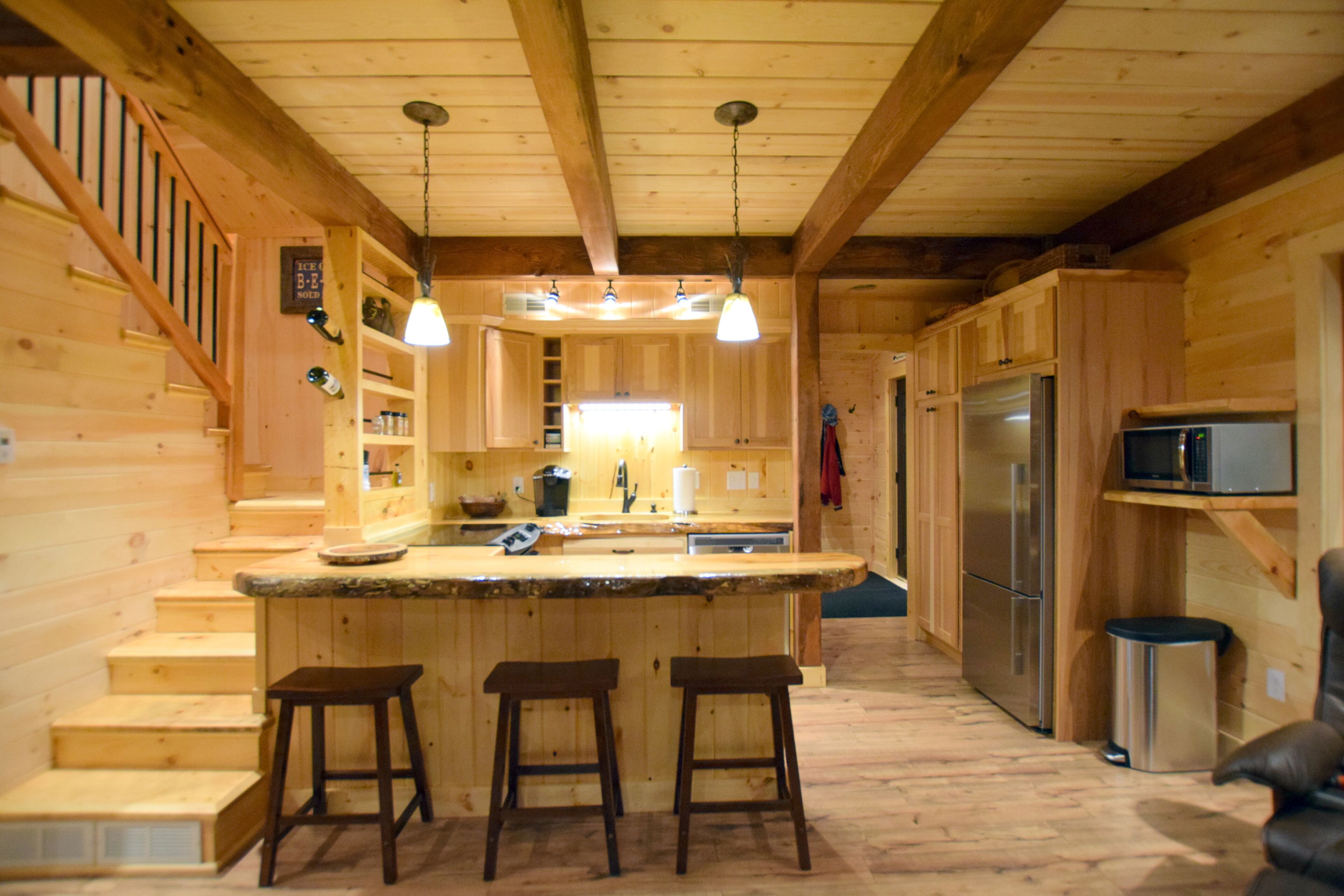 Private Timberframe Rustic Retreat in Pittsburg, NH