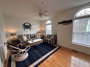 Smart TV, fireplace, printers