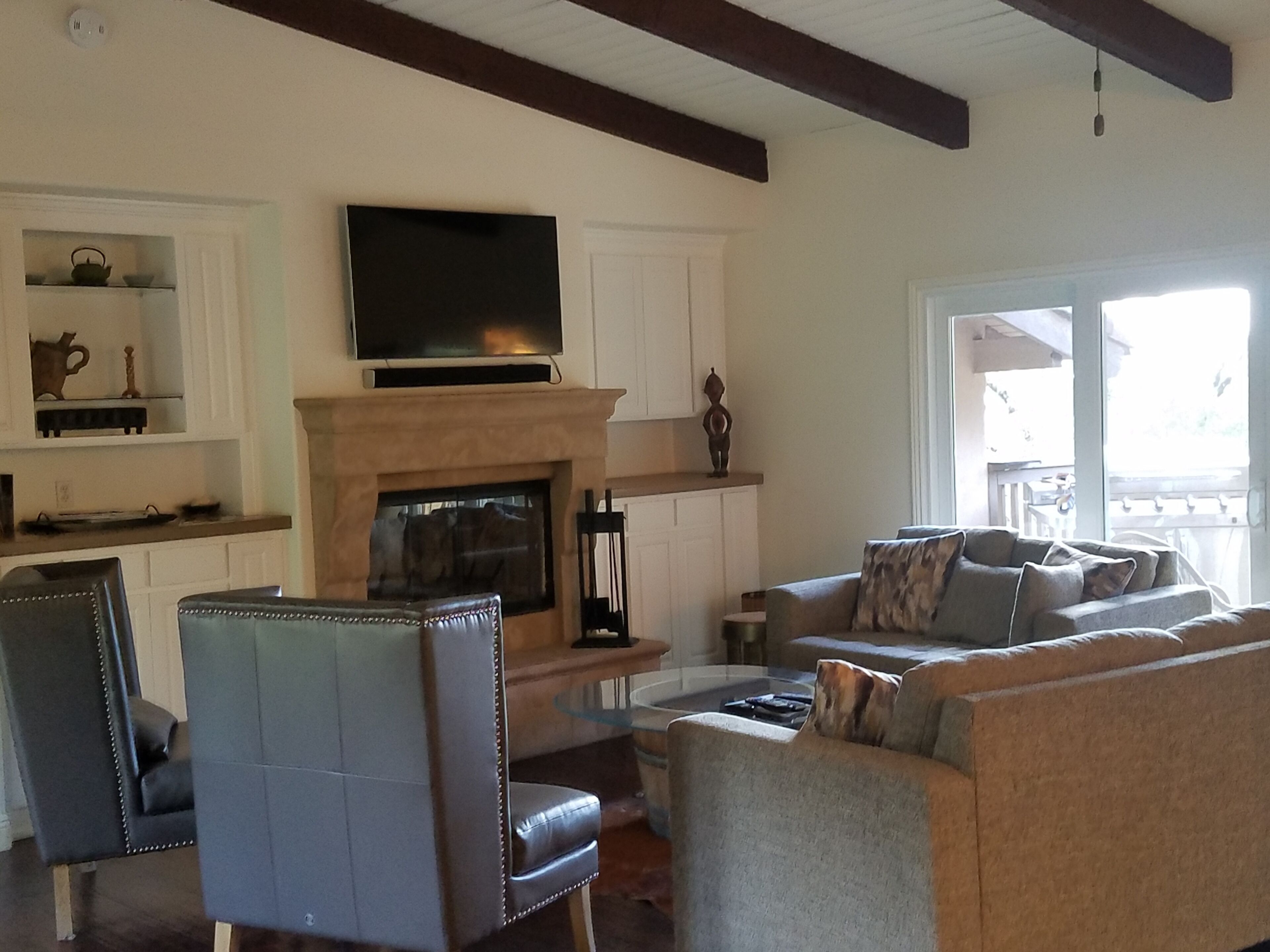 Close to town, but feels a world away! Beautiful house with all the amenities!