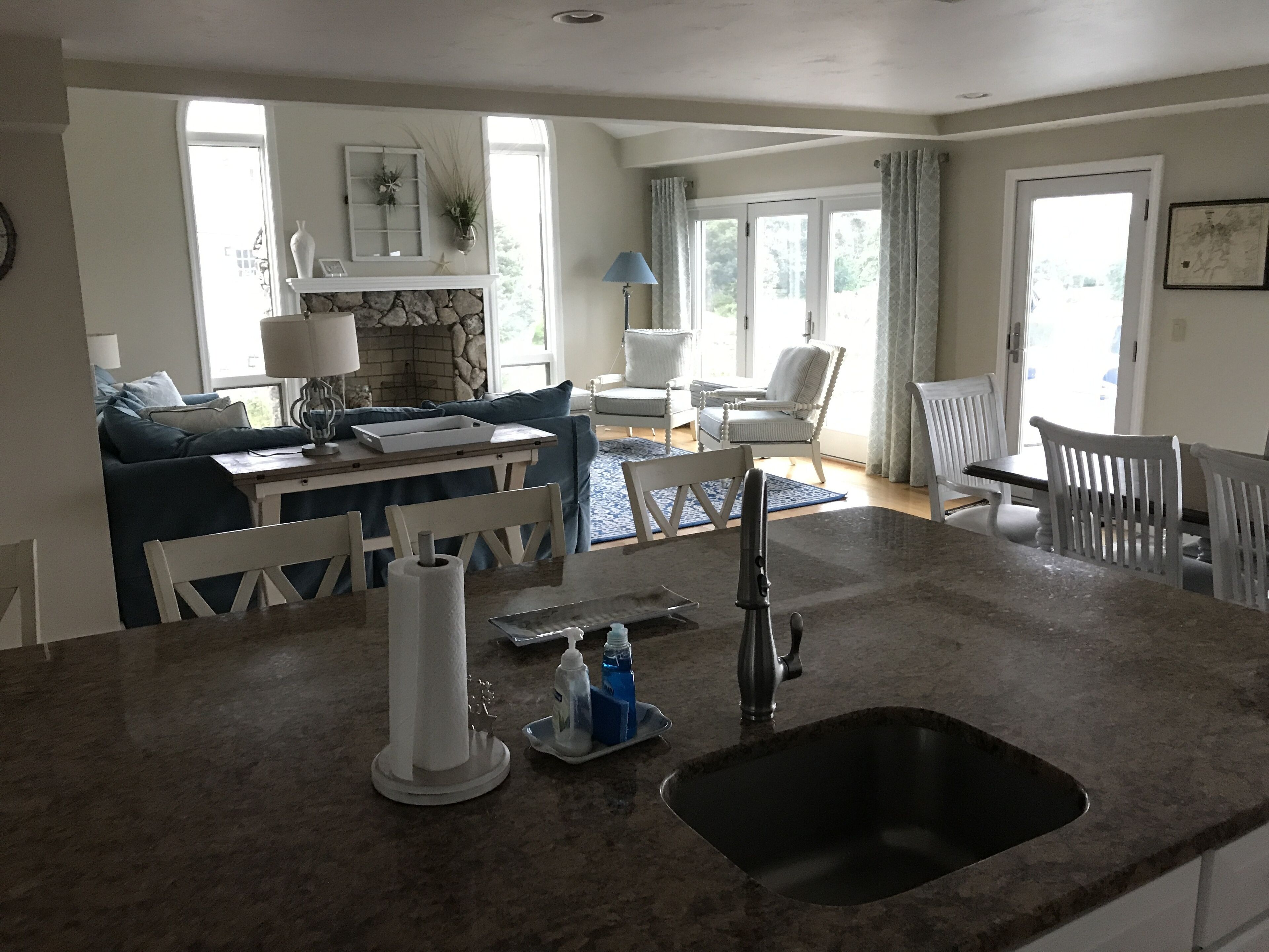 Spectacular Waterfront Home with Private Dock and Salt Beaches