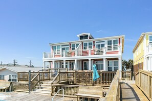 Exterior - The Original Lulla-by the Sea Amazing Oceanfront Beach House W/Pool and Elevator (Carolina Beach)