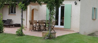 villa with private pool in a quiet area: Les Oliviers