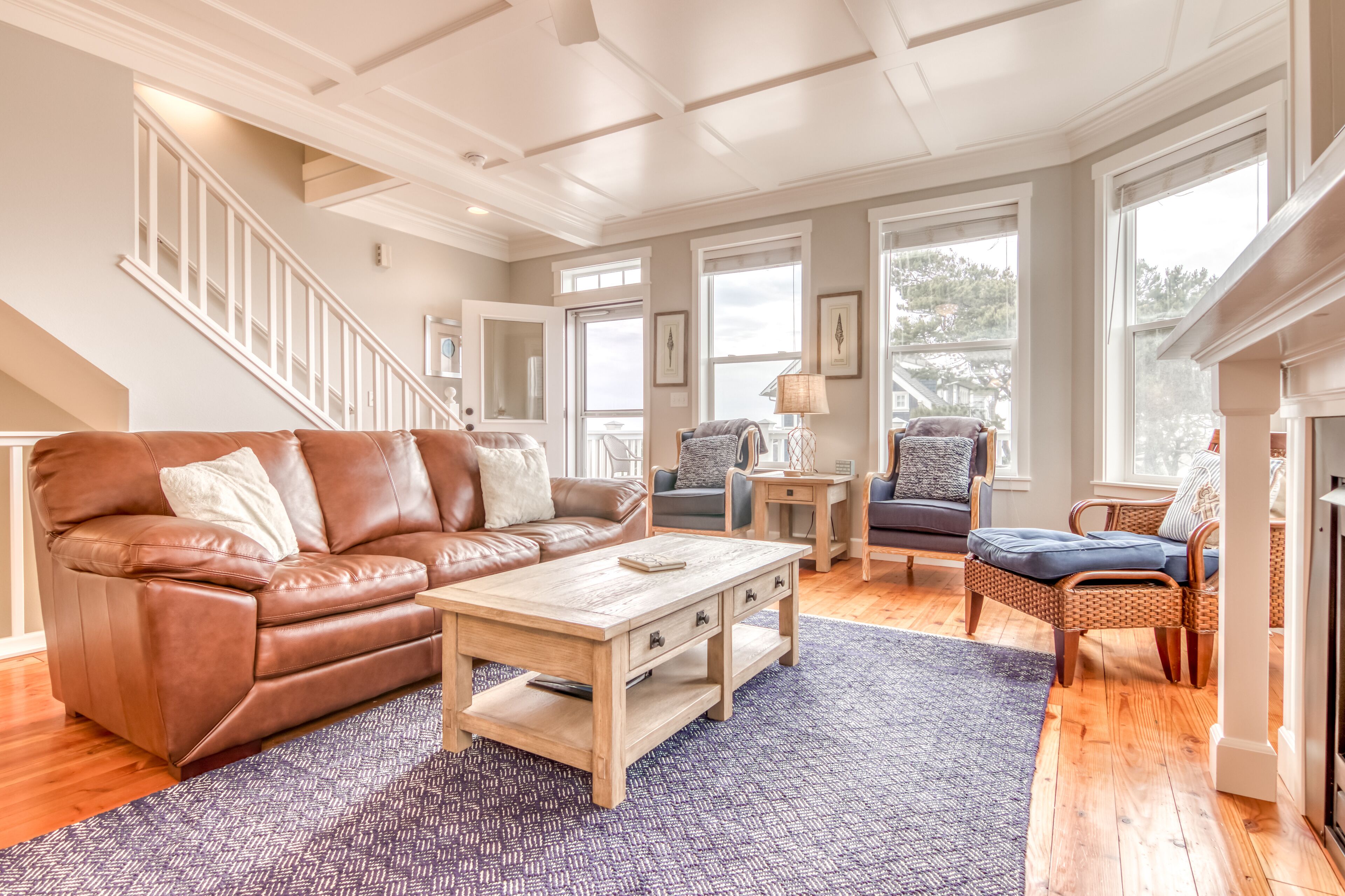 Luxury Oceanview Townhome Near Beach Access Has Third-Floor King Suite, Hot Tub!